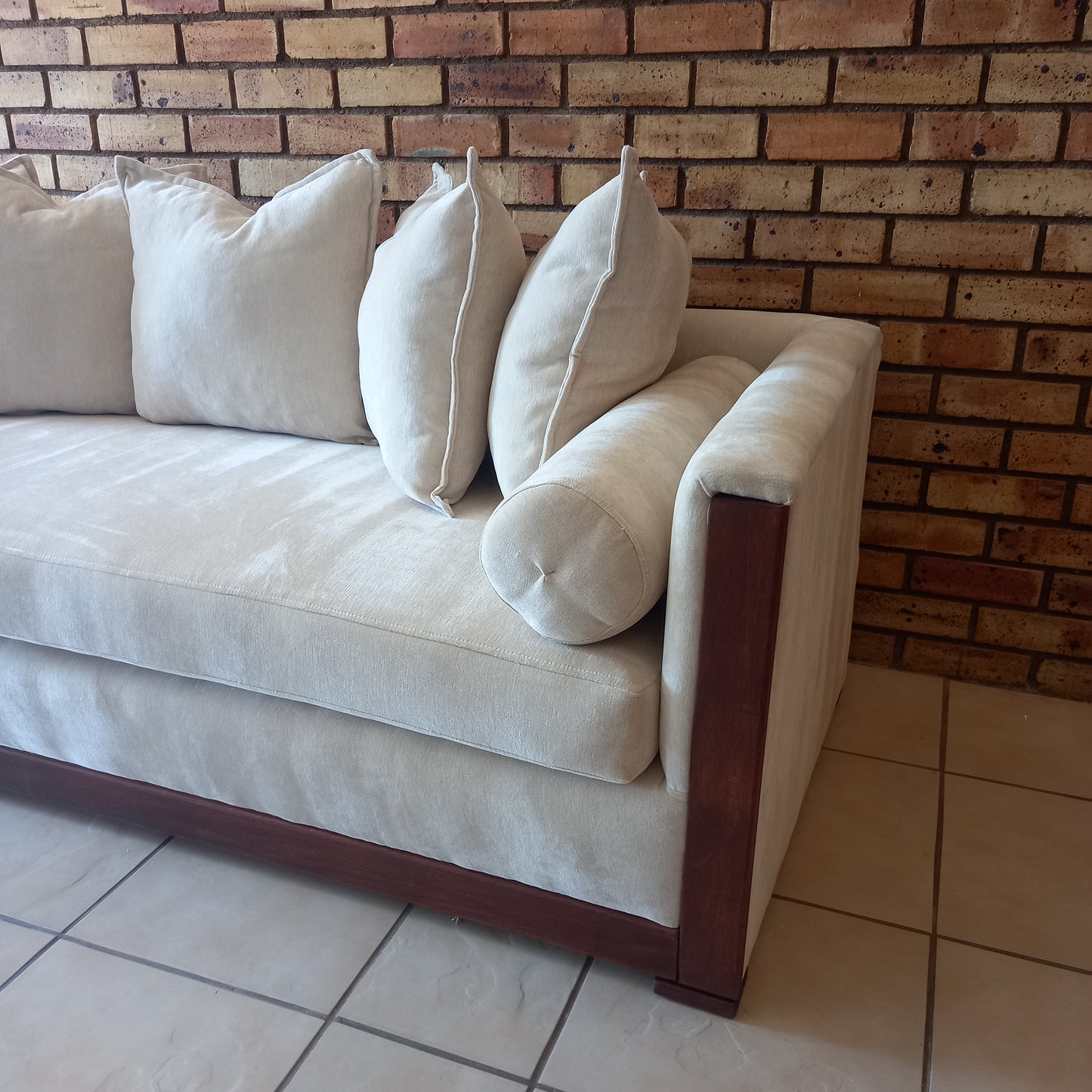 Leigh Wooden Framed Designer Couch