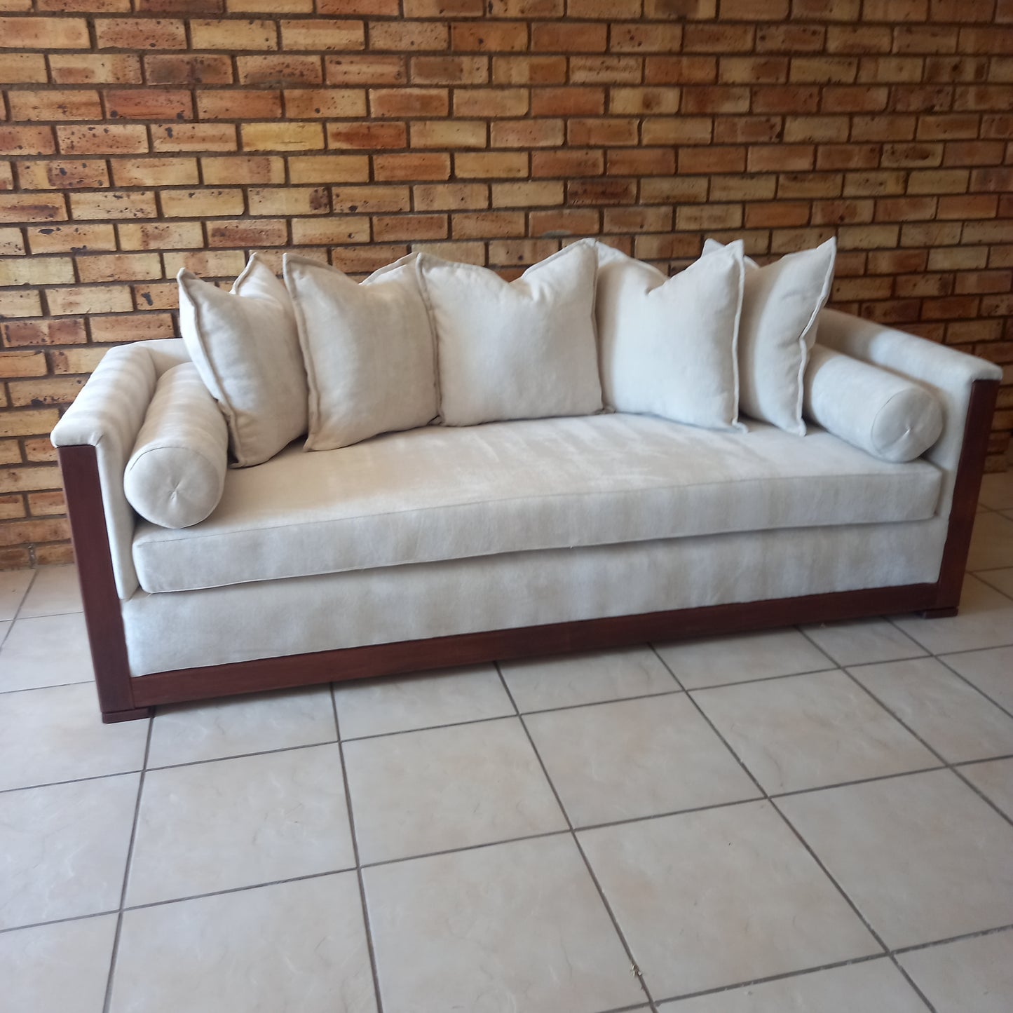 Leigh Wooden Framed Designer Couch