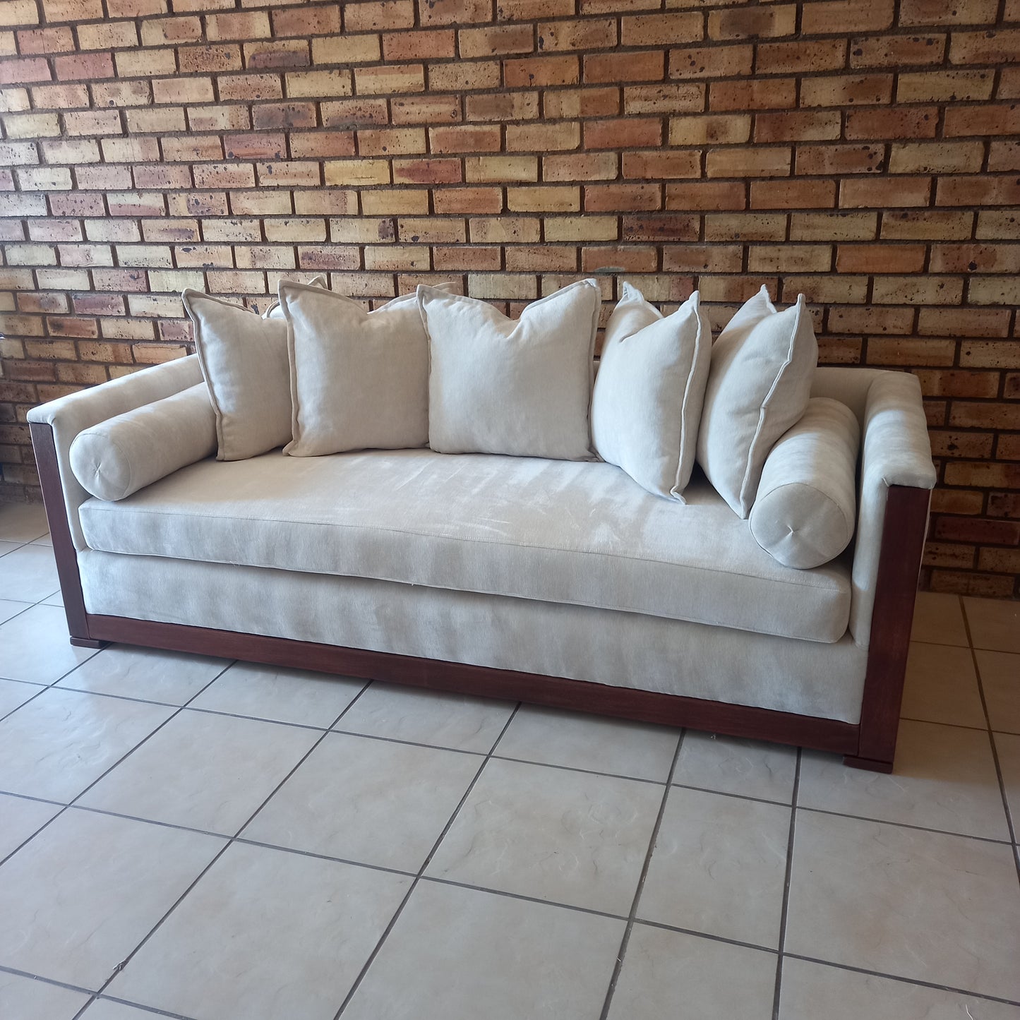 Leigh Wooden Framed Designer Couch