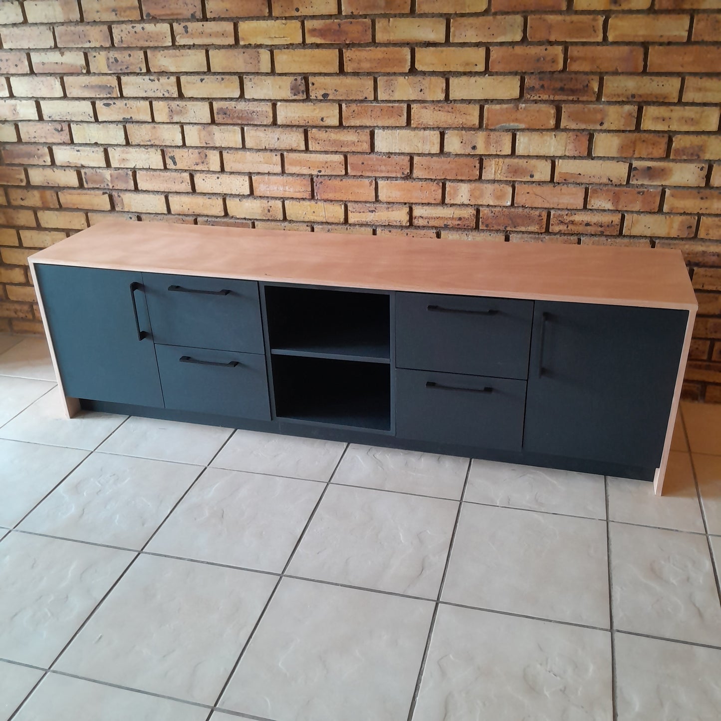 Magnus Okoume TV Stand Unit