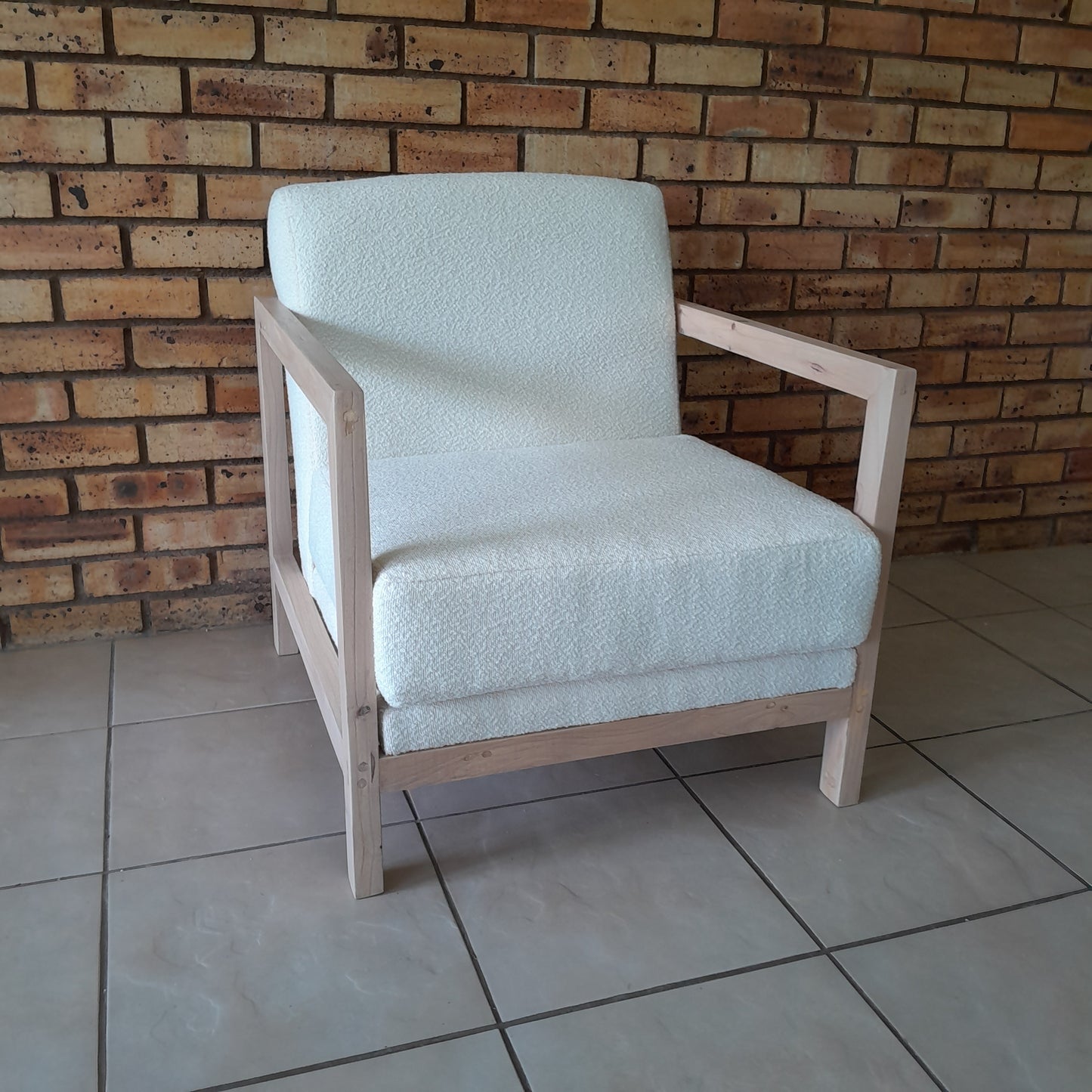 Flora Boucle Occasional Chair